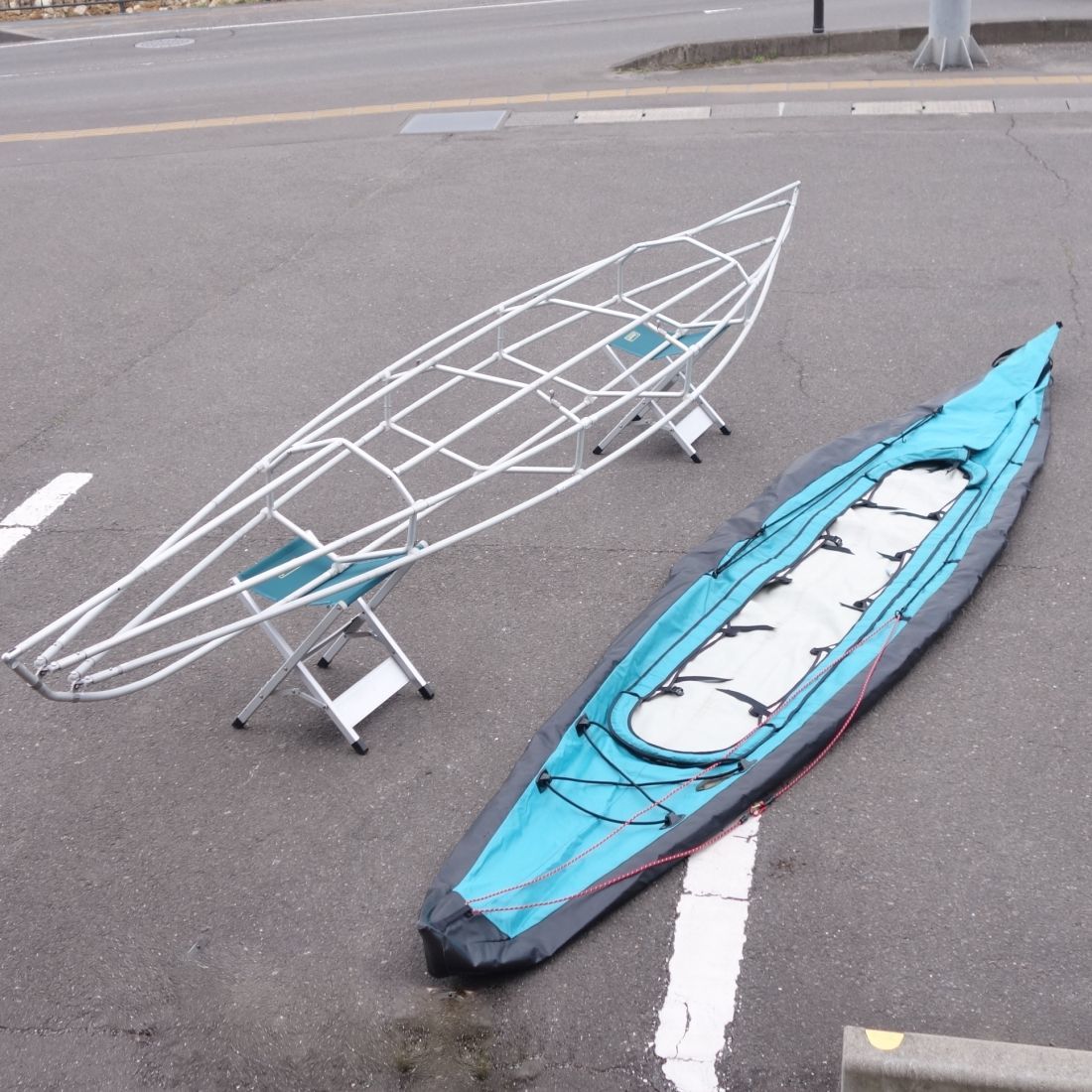 ファルホーク FALHAWK CAMPET FAMILY キャンペット パドル2本 ライフ  