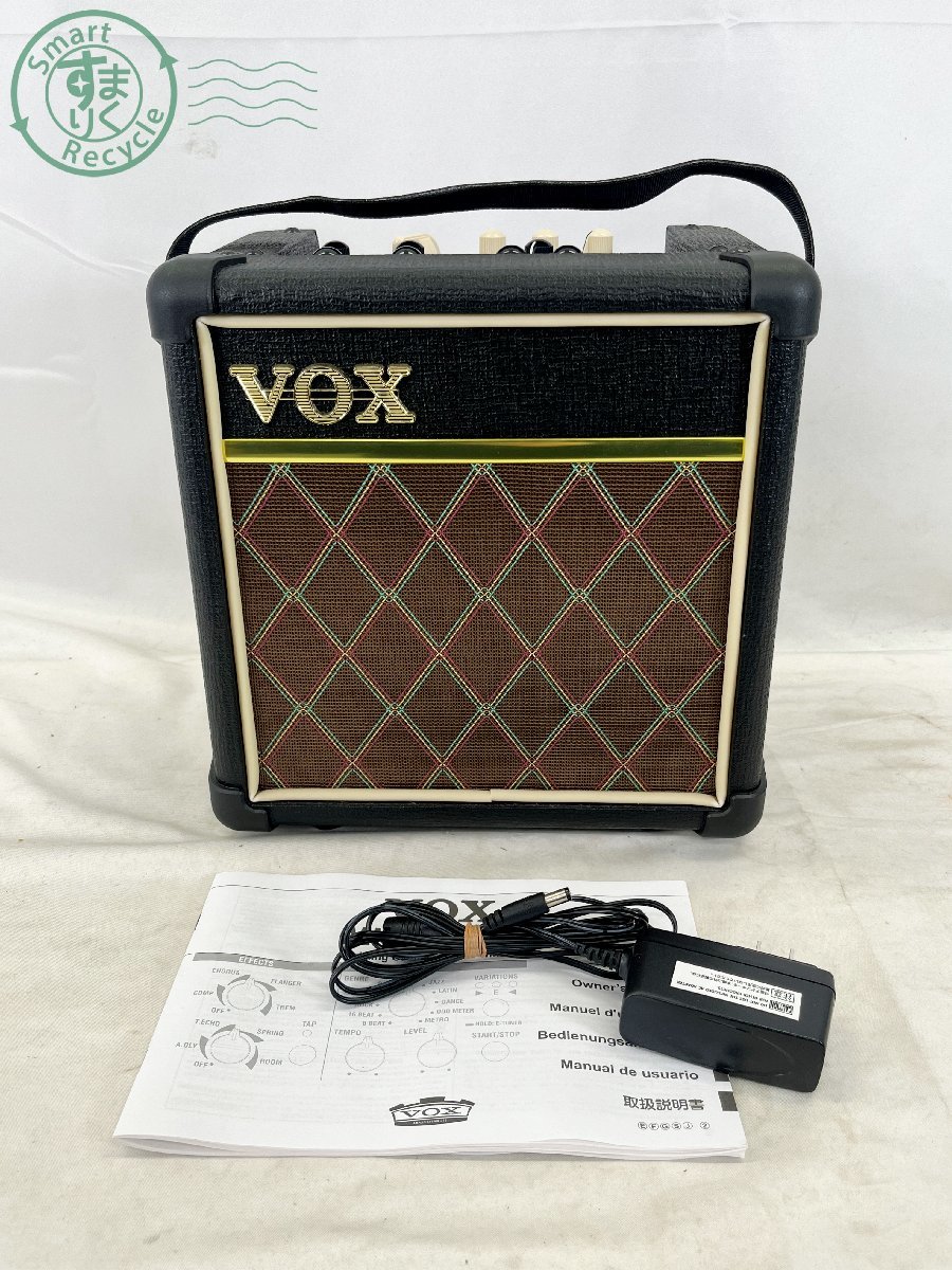 04421050　■VOX ヴォックス MINI5-RM エレキギター用 ミニアンプ コンボアンプ アダプター・説明書付き 動作確認済み 楽器