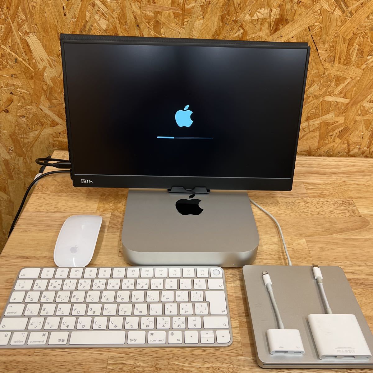 Mac mini M2 フルセット モニター キーボード マウス Macminiシルバー