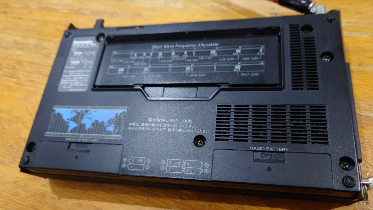 パナソニック Panasonic RF-B65 シンセサイザーレシーバー 動作確認済