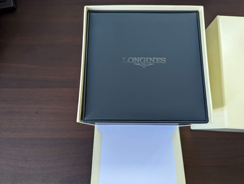 【LONGINES】(ロンジン)値下げ！新品未使用 保証書付き 送料込み Conquest(コンクエスト)V.H.P.クロノグラフ ブラックL3.717.2.66.6_4