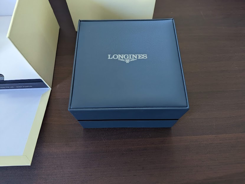 【LONGINES】(ロンジン)値下げ！新品未使用 保証書付き 送料込み Conquest(コンクエスト)V.H.P.クロノグラフ ブラックL3.717.2.66.6_5