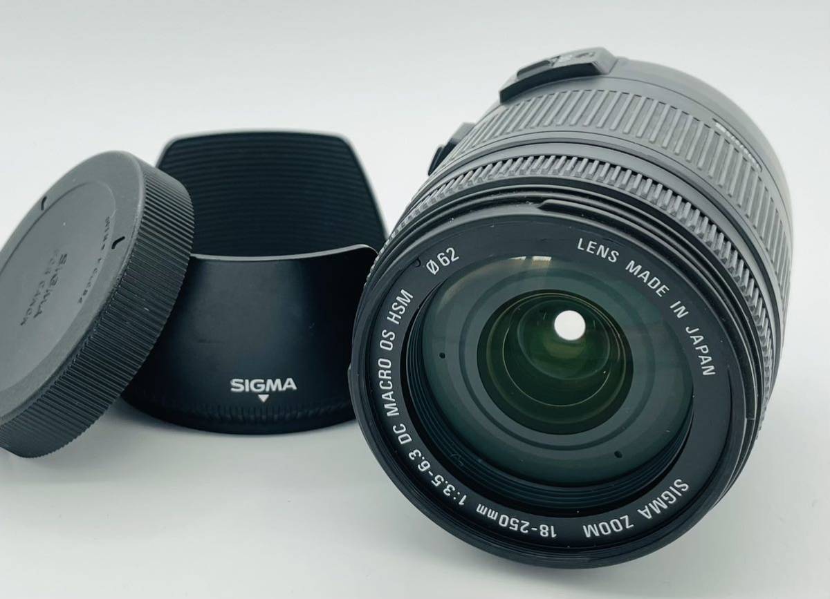 Canon EF 75-300mm f/4-5.6 III USM　ズームレンズ ☆美品☆SIGMA シグマ 18-250mm f3.5-6.3 DC OS HSM Canon キャノン用