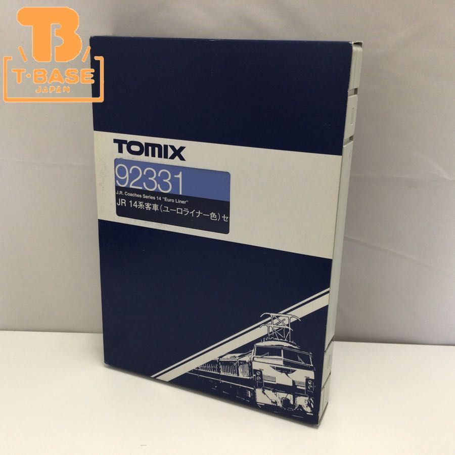 1円〜 動作確認済み TOMIX Nゲージ 92331 JR 14系客車(ユーロライナー
