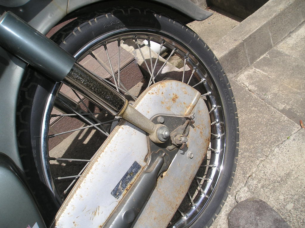 スーパーカブ50実働.6V.CDI点火式.セル無し.3速.実動(検索)C50.C70.C90 