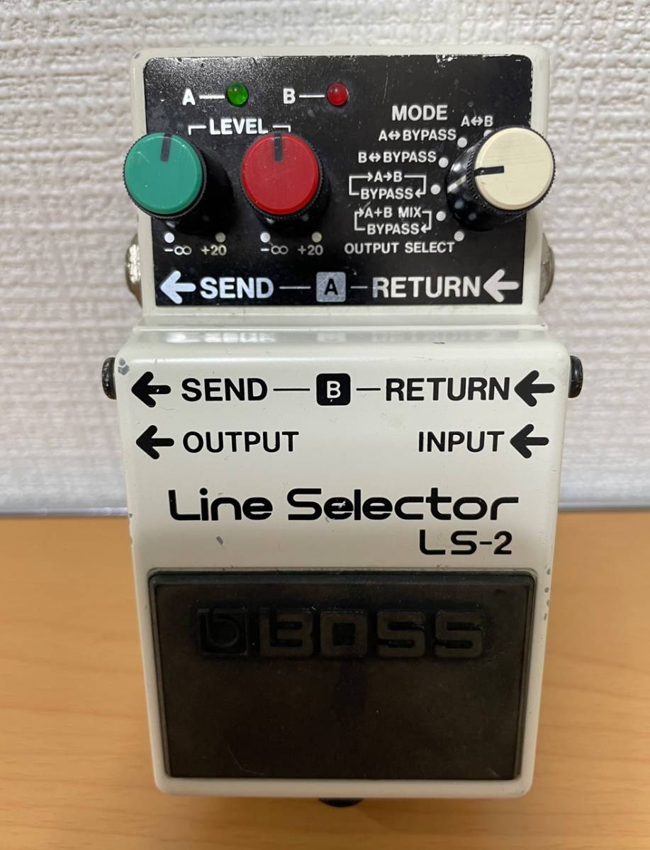 名機 BOSS ボス LS-2 ラインセレクター BOSS LS-2 | Selector