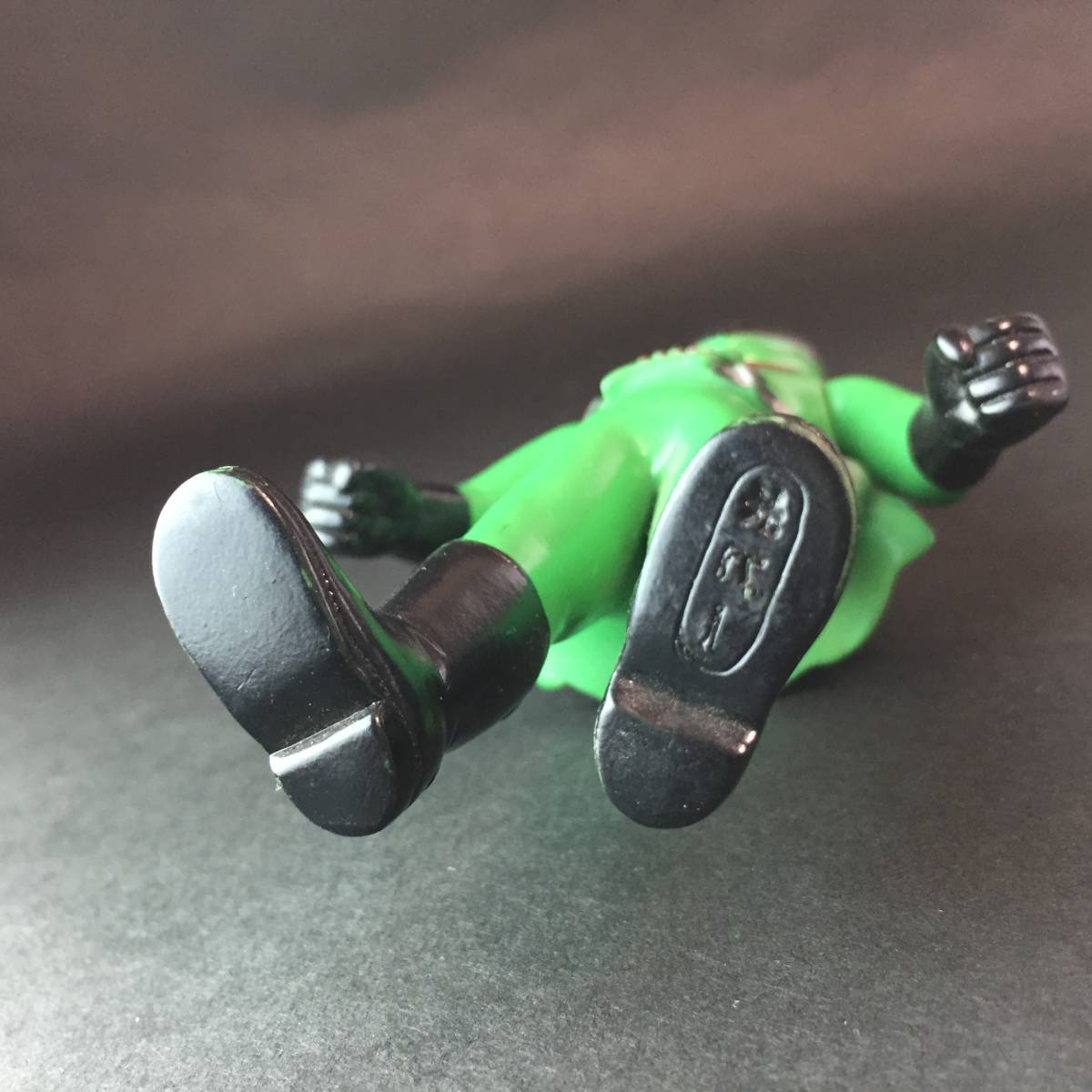☆ポピー 当時物 秘密戦隊ゴレンジャー ミドリレンジャー ソフビ