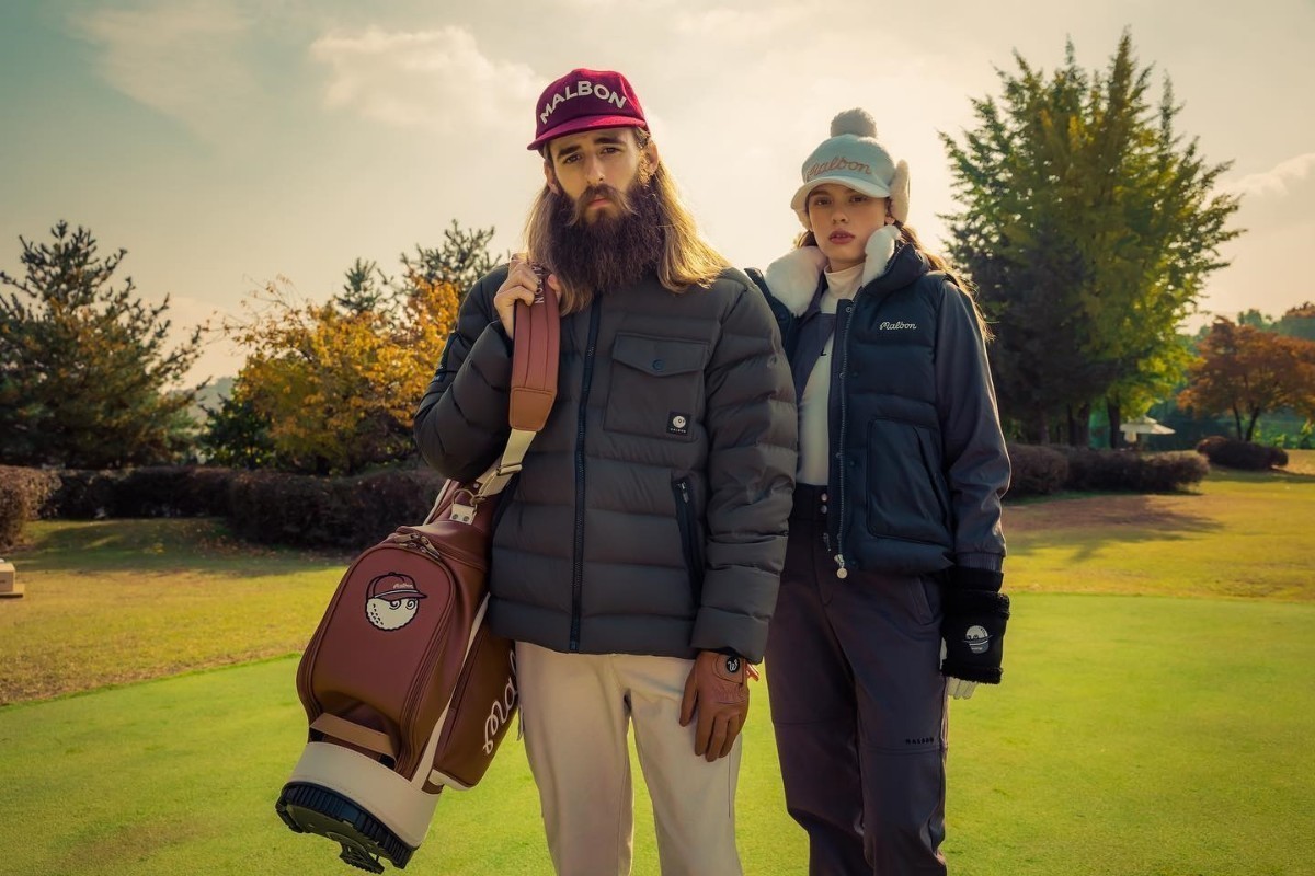 新作！マルボンゴルフ malbon キャディバッグ ホワイト malbon golf 