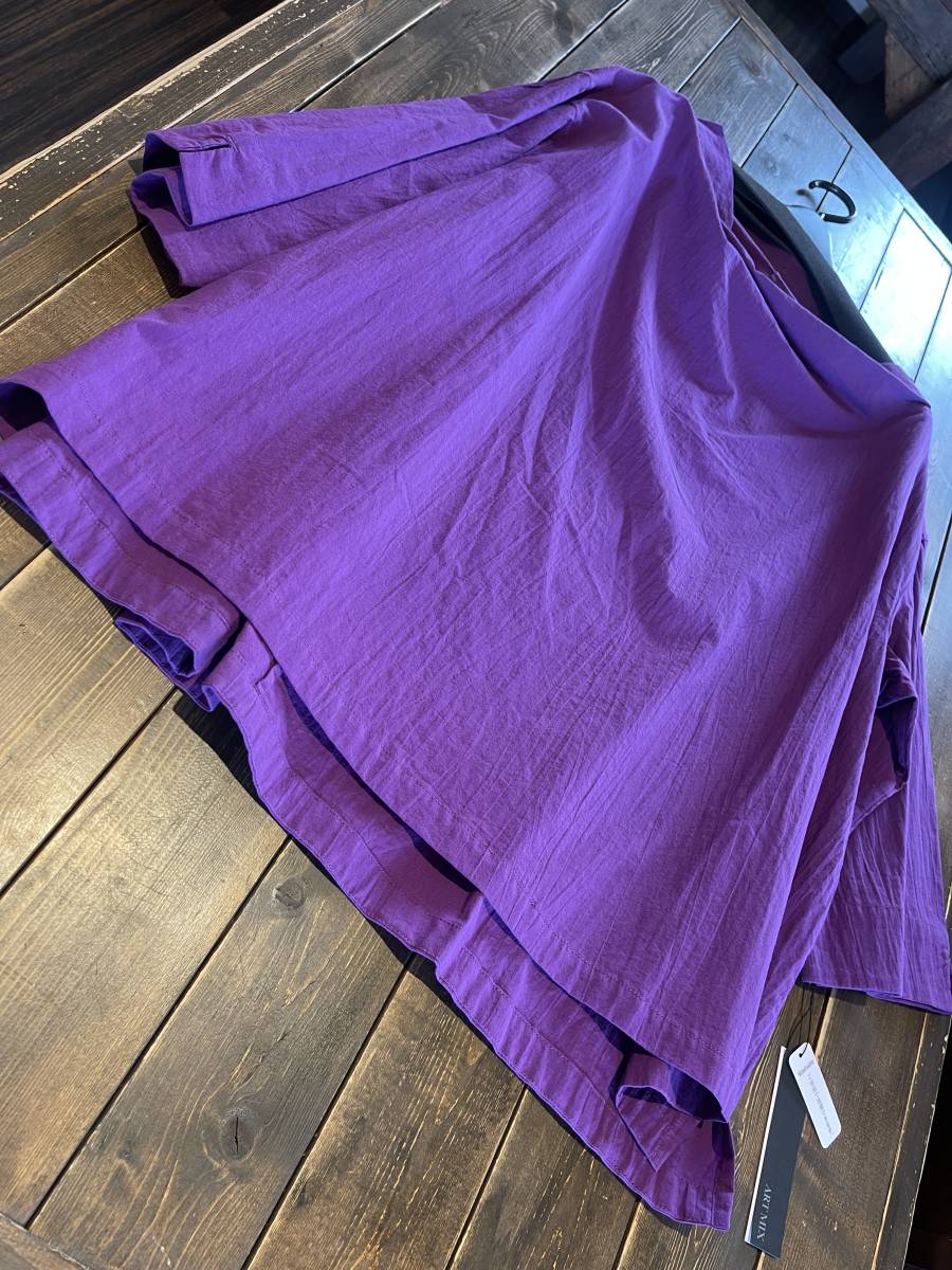 もゆる（MOYURU) ブラウストップス（パープル） モユルのチュニック