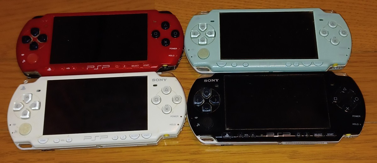  PSP本体 PSP-3000と2000とソフト4本専用ケースのセット SONY ソニー ジャンク(PSP3000シリーズ)｜売買されたオークション情報、yahooの商品情報をアーカイブ公開 - オークファン PSP本体