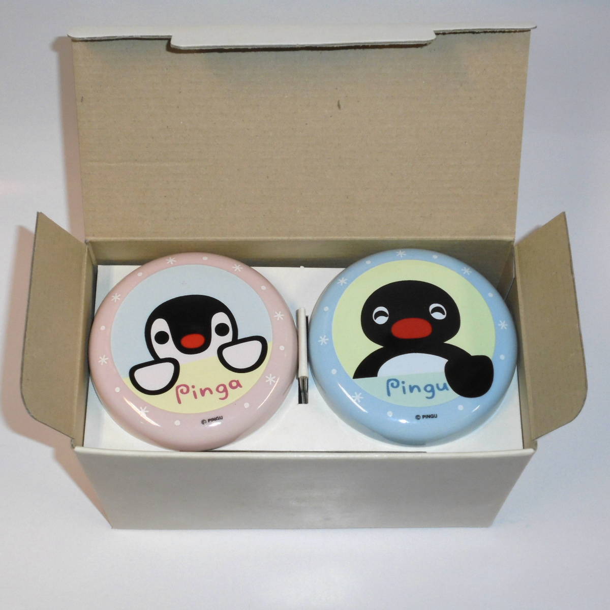 非売品 ピングー PINGU フタ付きマグカップ 2個セット ネスレ Nestle