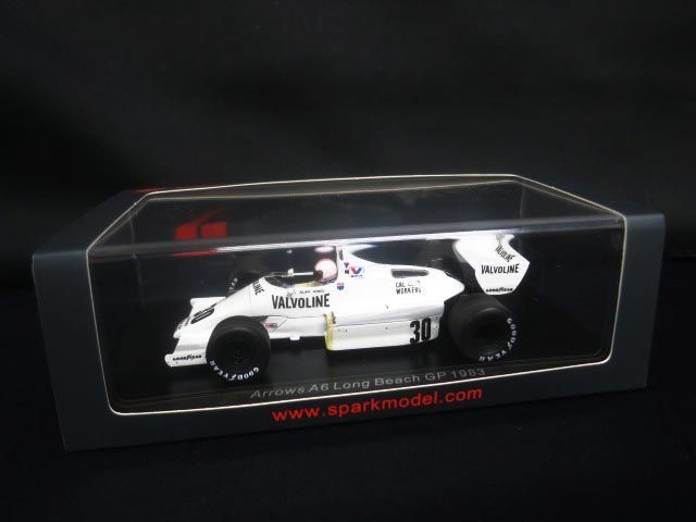 Spark スパーク アローズ A6 ロングビーチ GP 1983 1/43 #30