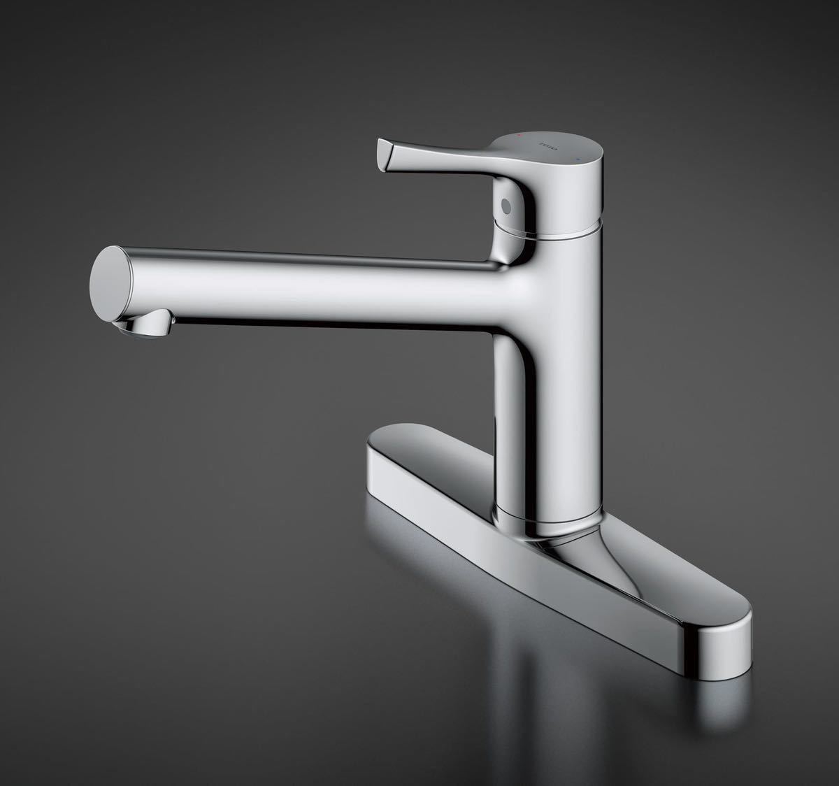 新品◆TOTO キッチン水 TKS05310J GGシリーズ 台付シングル混合水栓　2穴 ◆税込④