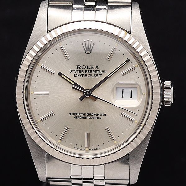 1円 稼働 ロレックス AT/自動巻 16014 オースター パーペチュアル  