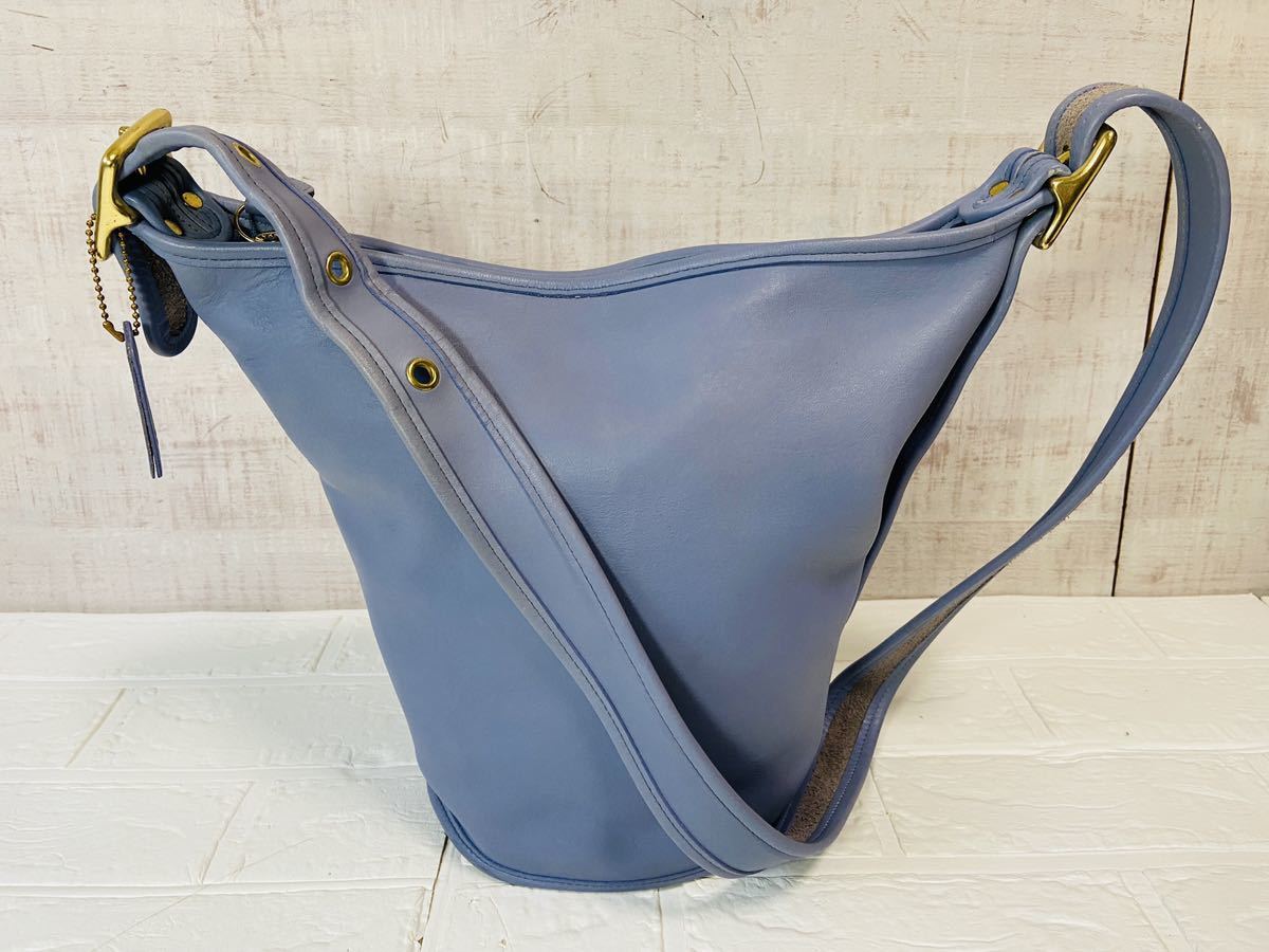 □ COACH コーチ ショルダーバッグ 水色 ブルー 斜め掛け / 232688