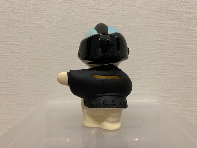 加州相互銀行 奴 やっこさん 貯金箱 ソフビ人形 貯金箱 昭和レトロ