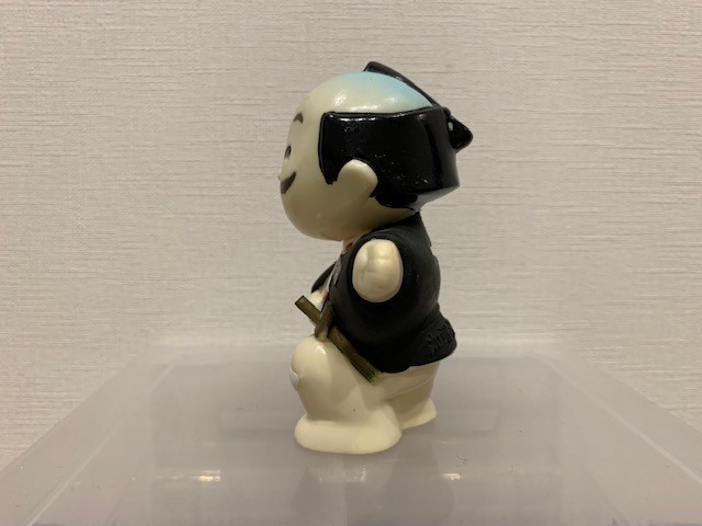 加州相互銀行 奴 やっこさん 貯金箱 ソフビ人形 貯金箱 昭和レトロ