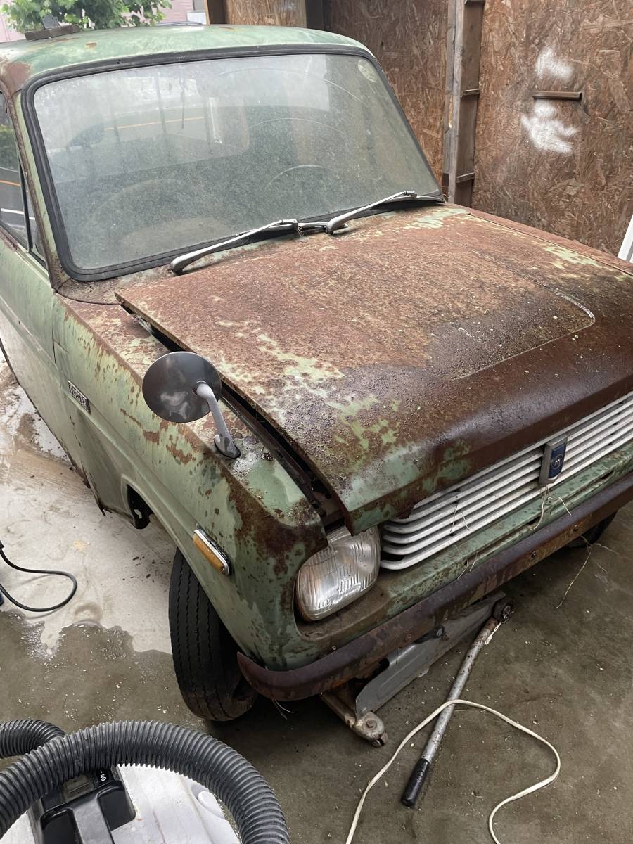 マツダ ポーター KBAA フロントガラス(フロントウィンドウ) ウエザーストリップ付き　旧車360cc車 東洋工業_10