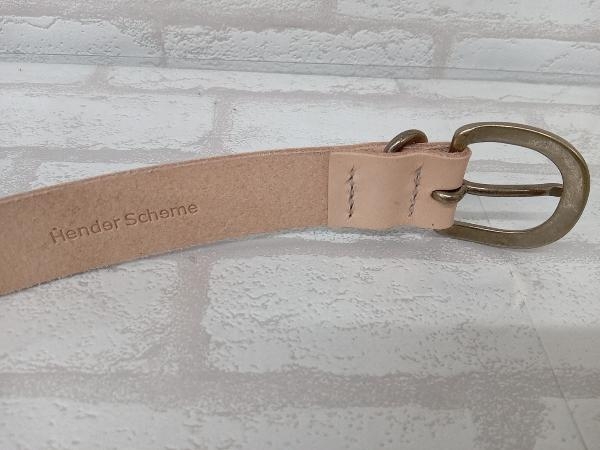 Hender Scheme ベルト ベージュ レディース レザー エンダー Hender Scheme ベルト ベージュ レディース レザー エンダー