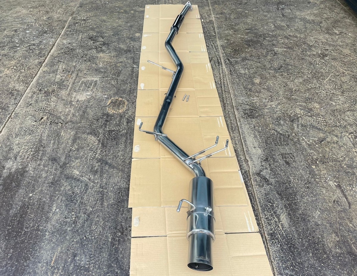 バーディークラブ Buddy club RACING SPEC Ⅲ ストレート マフラー アコード ユーロR CL7 EURO R 