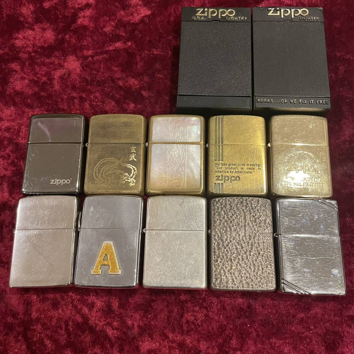 1000円〜 ZIPPO ジッポー ジッポ オイルライター たたき Paul Smith 
