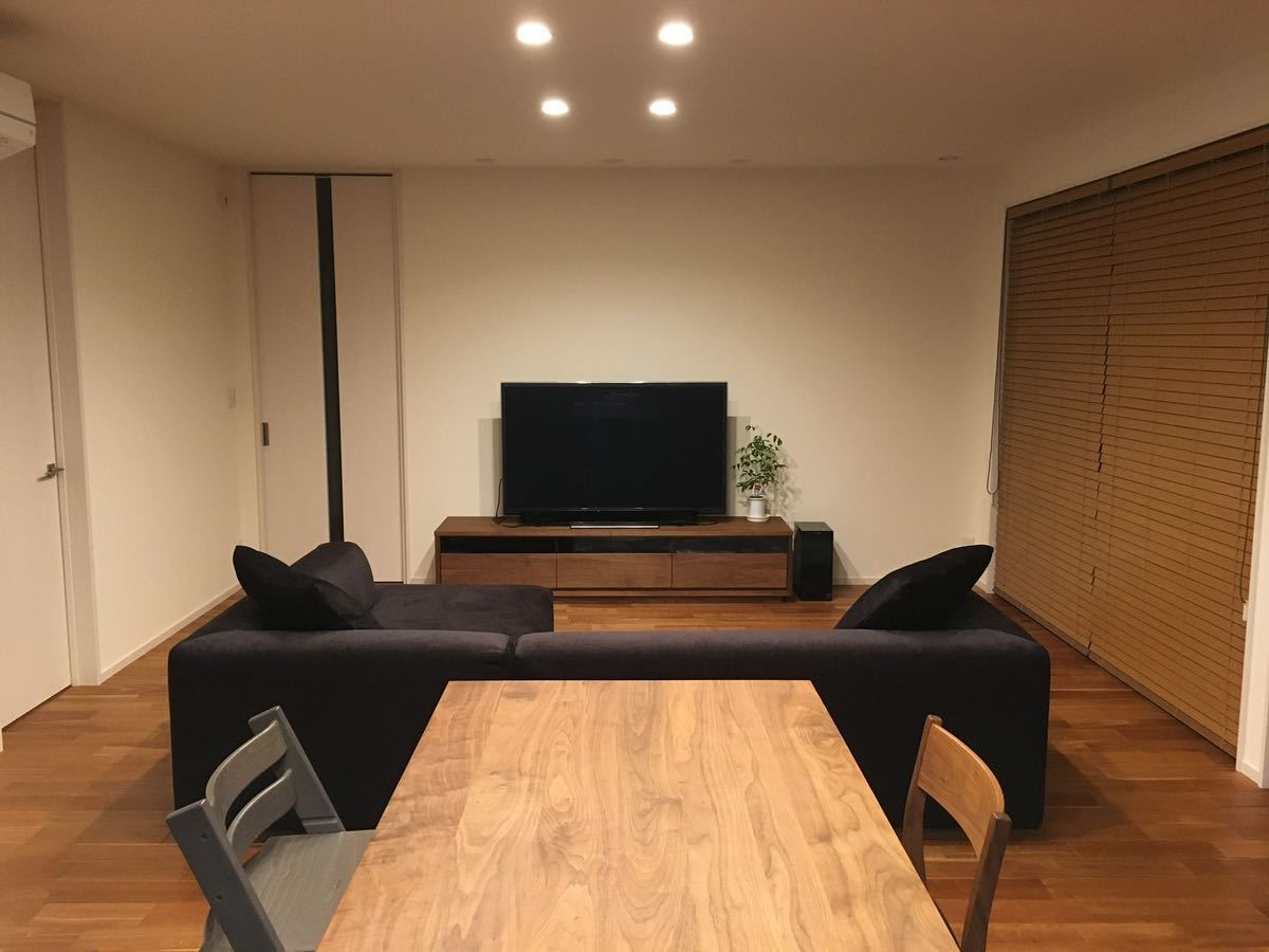 マスターウォール　MASTERWAL アカセ木工　テレビボード バスAVボード　BASS AV BOARD 北欧　ウォールナット　無垢材　オイル仕上げ