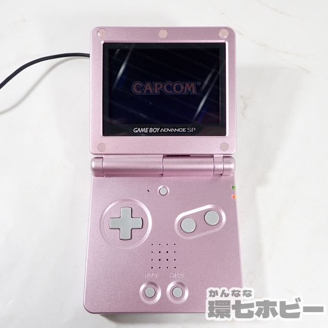 3QY31◆GBASP GBA ゲームボーイアドバンスSP AGS-001 本体 動作確認OK 送:-/60