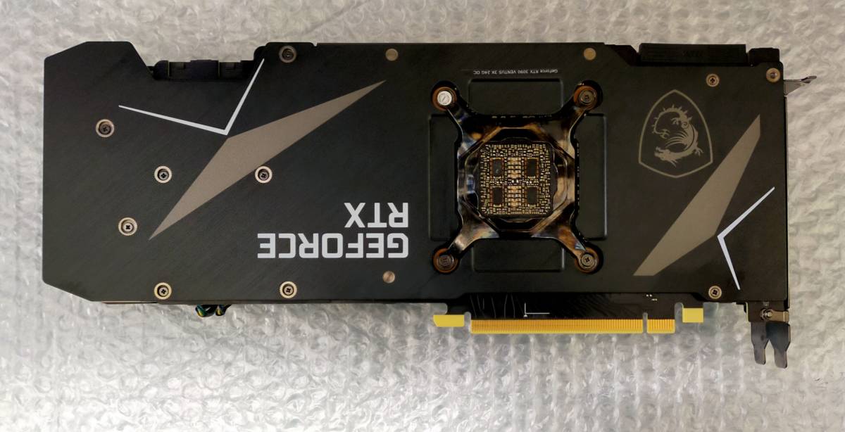 送料込み・ジャンク MSI GeForce RTX3090 VENTUS 3X 24G OC 出品番号