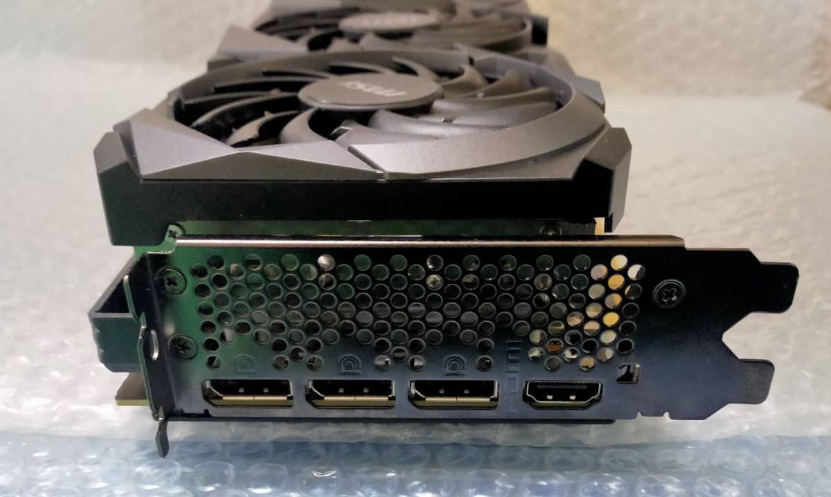 送料込み・ジャンク MSI GeForce RTX3090 VENTUS 3X 24G OC 出品番号