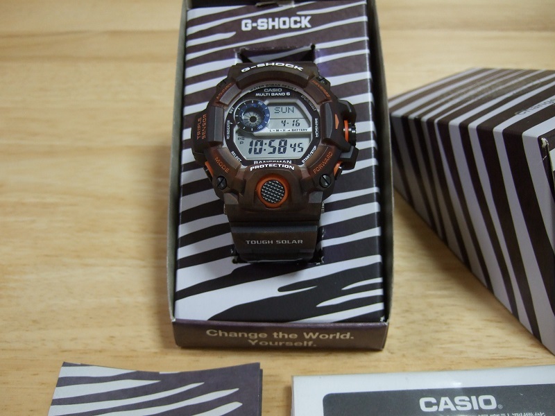 G-SHOCK 「レンジマン」 オカピ GW-9405KJ-5JR（希少モデル） 【公式通販】