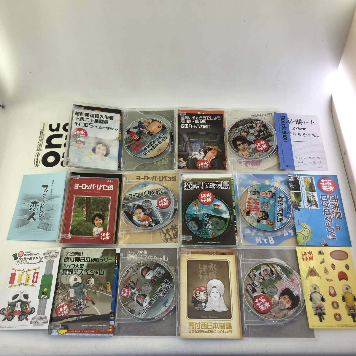 12点セット】DVD 水曜どうでしょう まとめ/アメリカ合衆国横断/原付