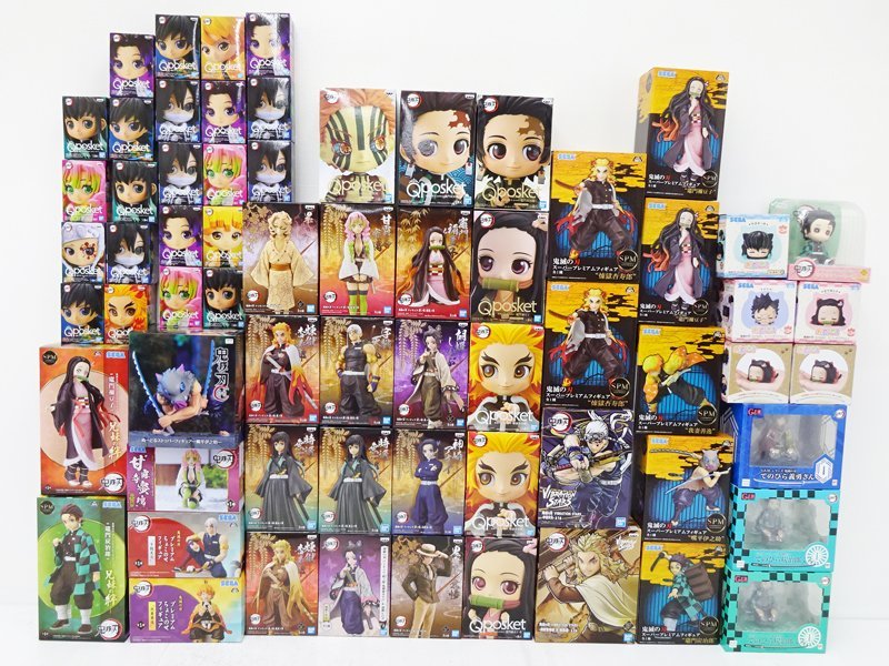鬼滅の刃 ゆらゆらソーラー Qposket プライズフィギュア他 まとめ売り 