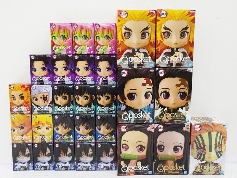 鬼滅の刃 ゆらゆらソーラー Qposket プライズフィギュア他 まとめ売り 