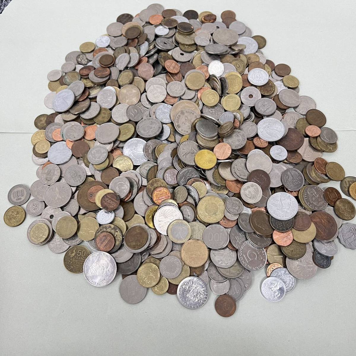 外貨 コイン アメリカ カナダ オーストラリア フランス 中国 スイス
