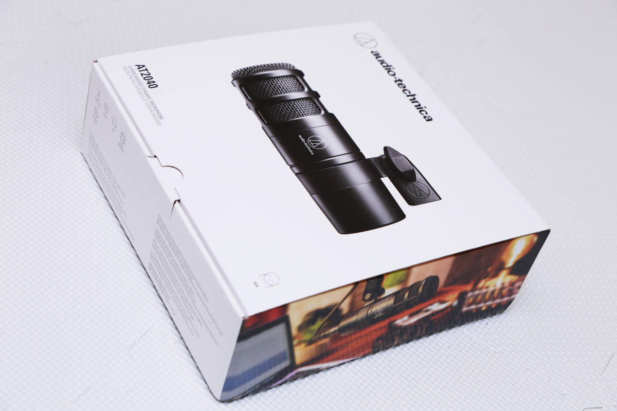 audio-technica AT2040 ダイナミックマイク 新品 未使用品 【公式通販】