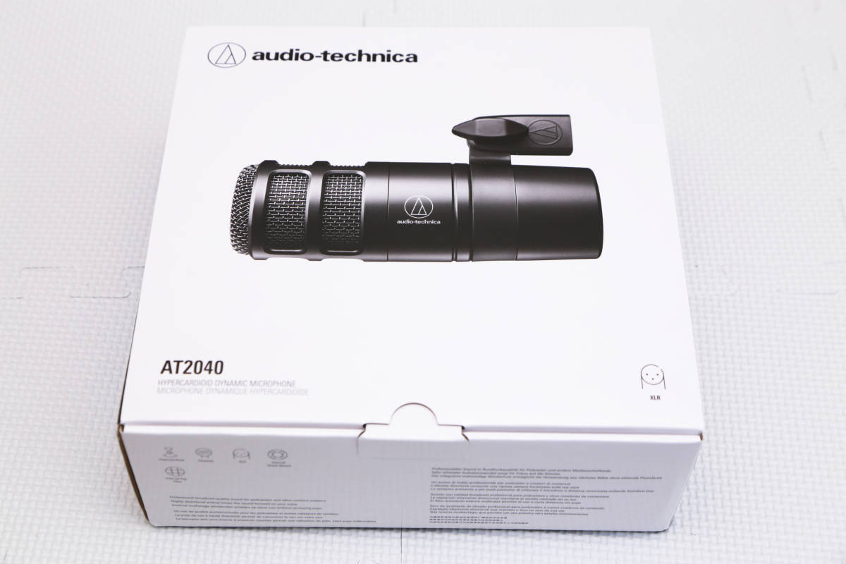audio-technica AT2040 ダイナミックマイク 新品 未使用品 【公式通販】