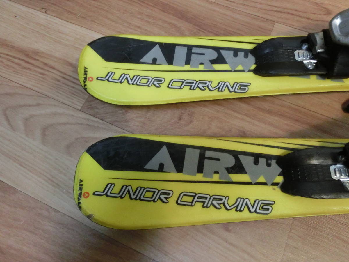 AIRWALK ショートスキー 99cm ファンスキー ビンディング付き AIRWALK