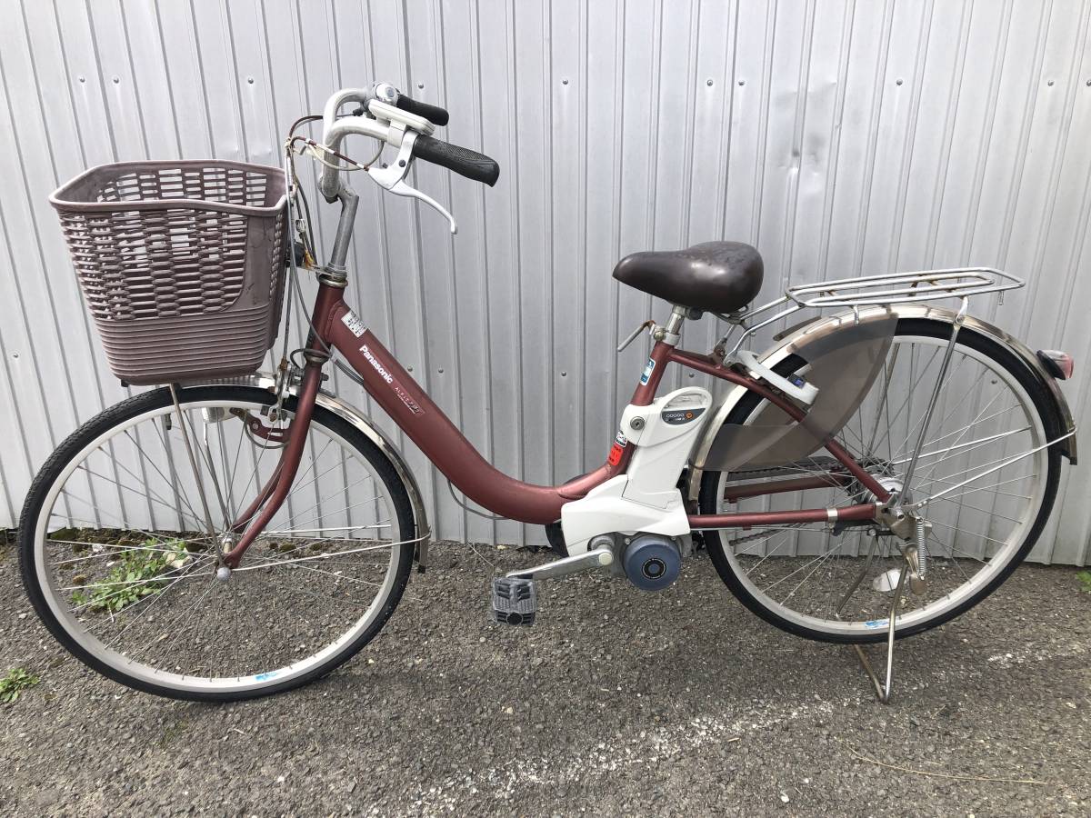 N-2468 Panasonic/パナソニック 電動アシスト自転車 3段 ENN632 26 