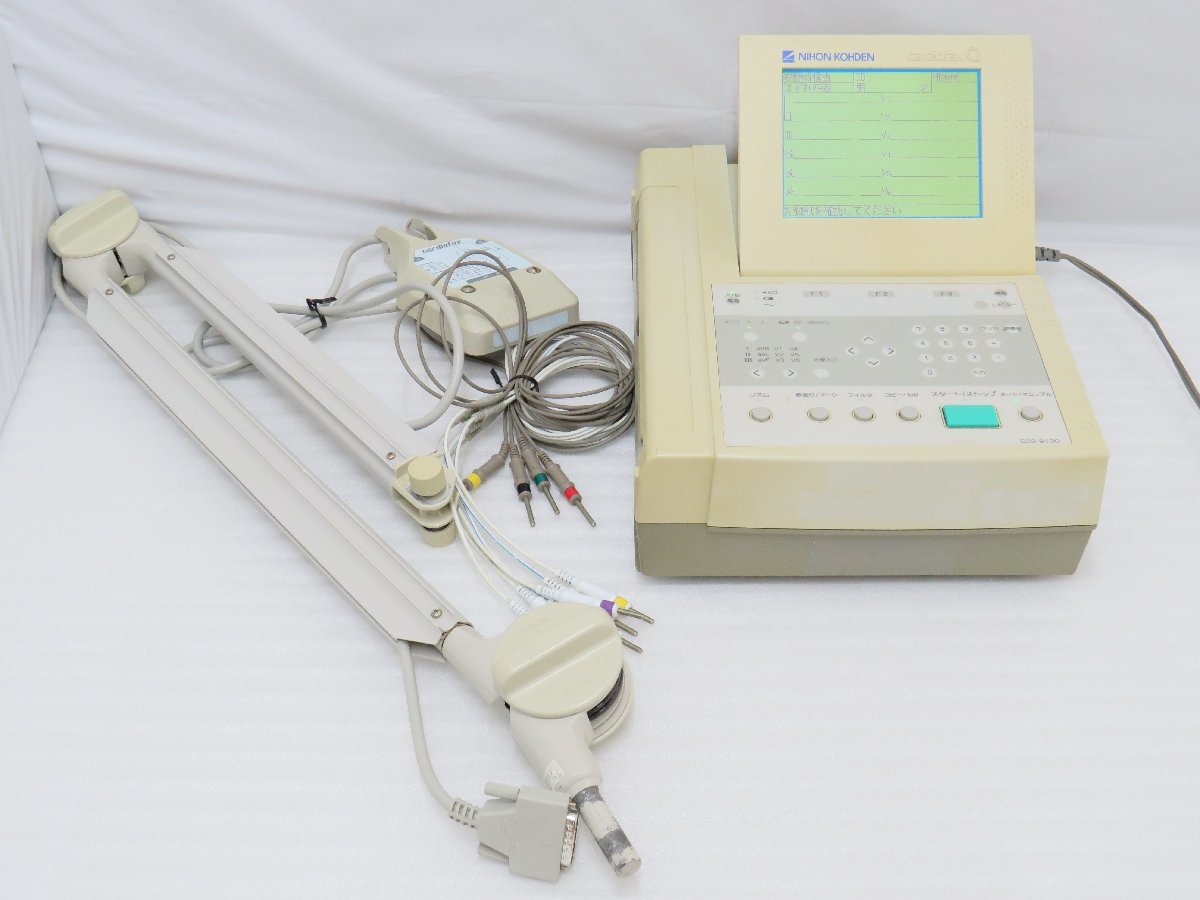 ◎140☆日本光電 心電計 ECG-9130 部品取り▼0314-789