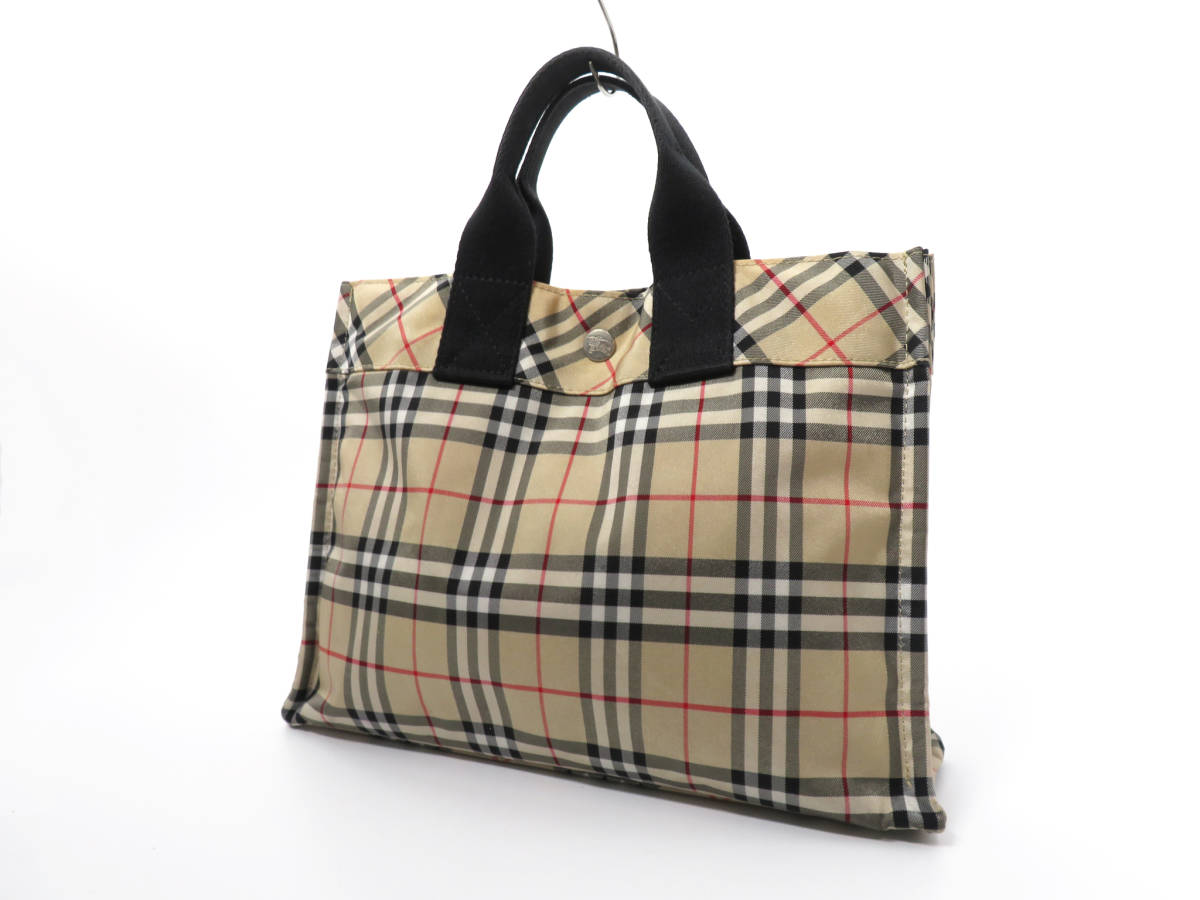 BURBERRY BLUE LABEL トートバッグ ノバチェック A4収納可 BURBERRY BLUE LABEL ノバチェック ハンドバック トートバッグ 【公式