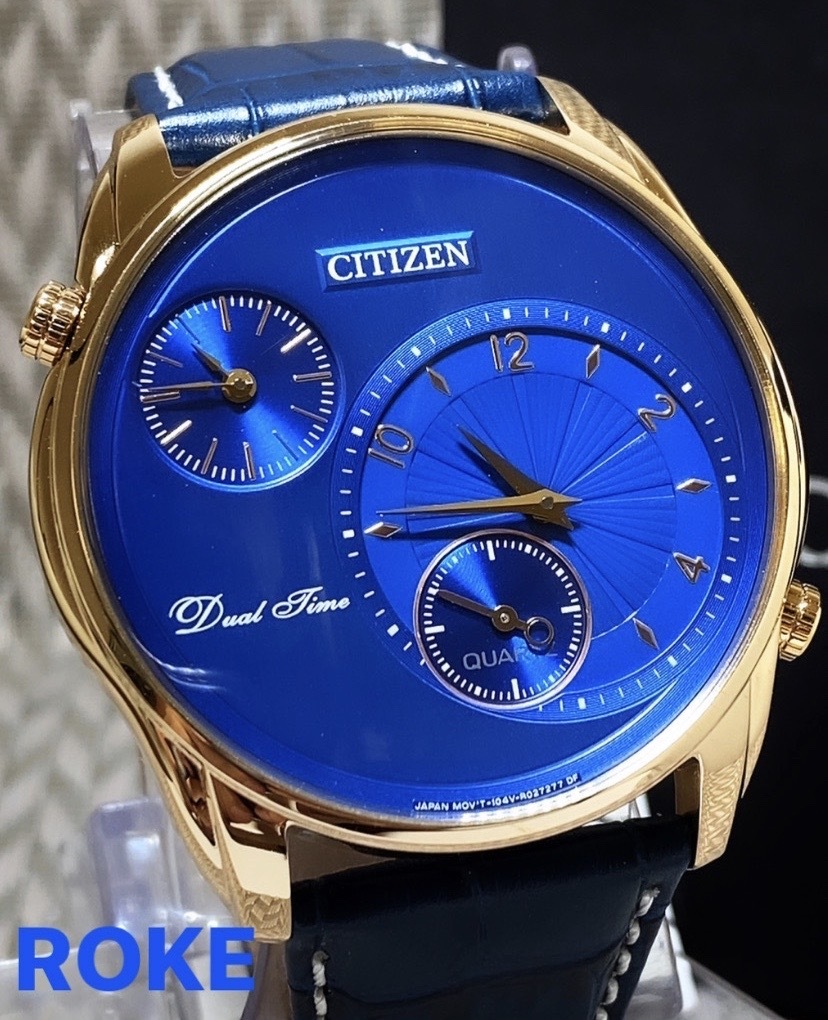 新品 シチズン CITIZEN 正規品 腕時計 クォーツ Dual Time デュアル
