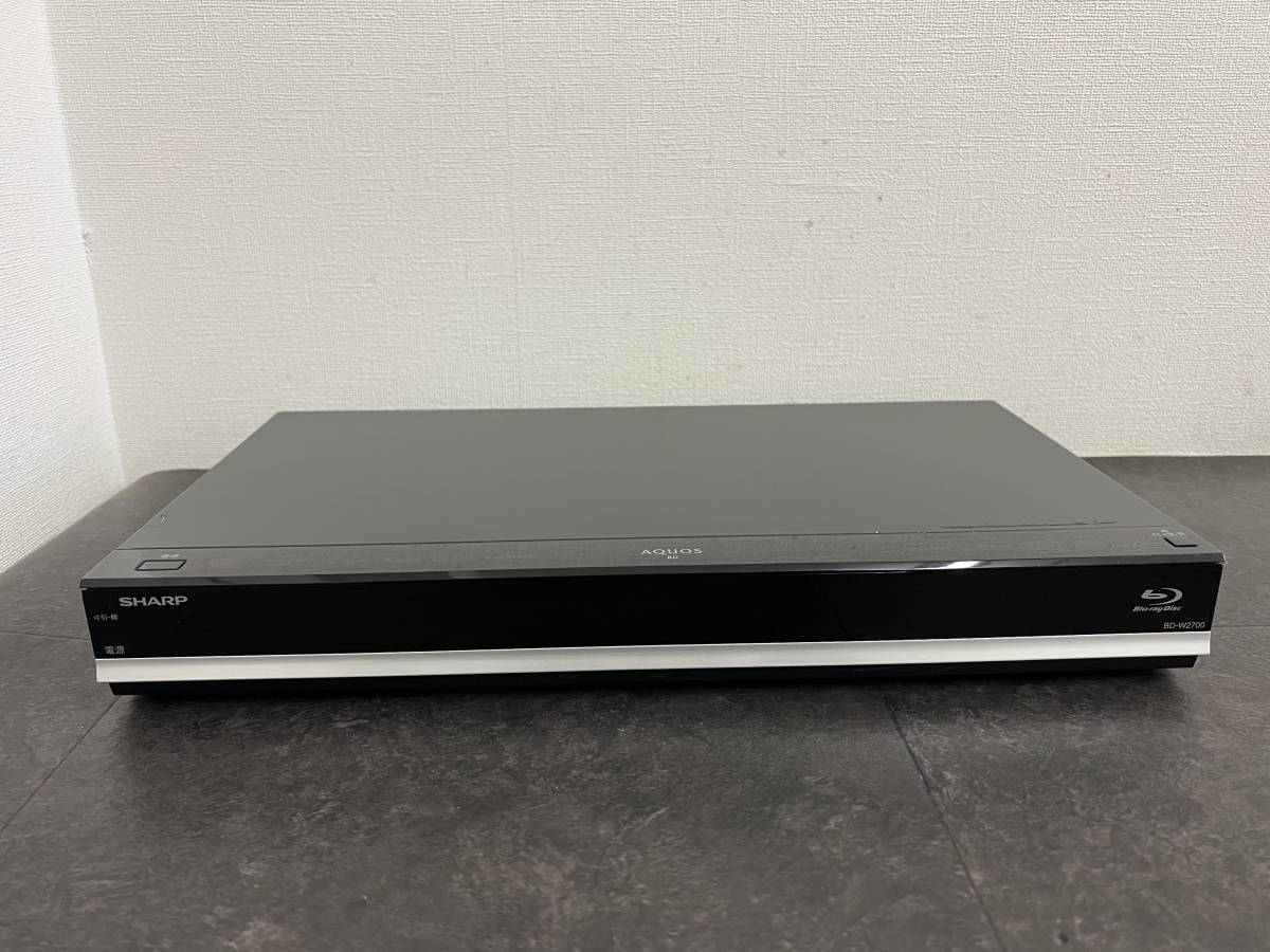 CT2171 SHARP ブルーレイレコーダー BD-W2700 SHARP AQUOS シャープ