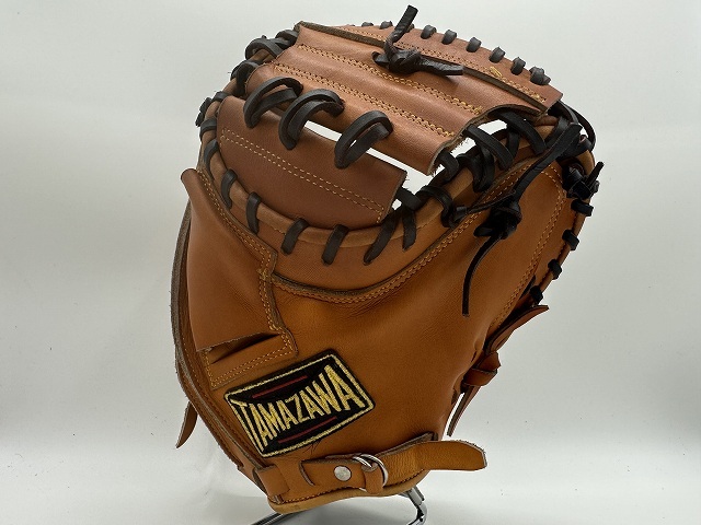 TAMAZAWA DELUXE 軟式キャッチャーミットグローブ 黒 TAMAZAWA