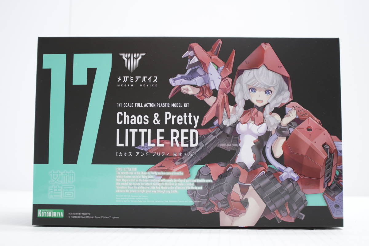 21【1円～】パーツ未開封★プラモデル メガミデバイス Chaos & Pretty 赤ずきん