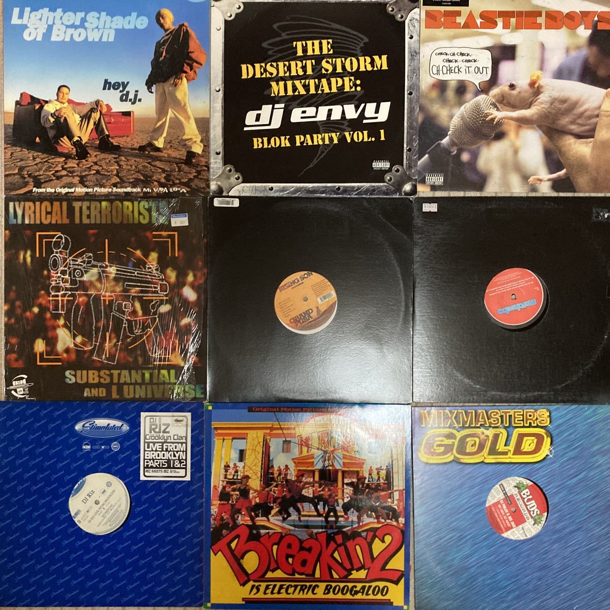 HIPHOP レコード　まとめ売り　20枚 HIPHOPレコード65枚以上まとめ売り中古レコード ヒップホップ LP