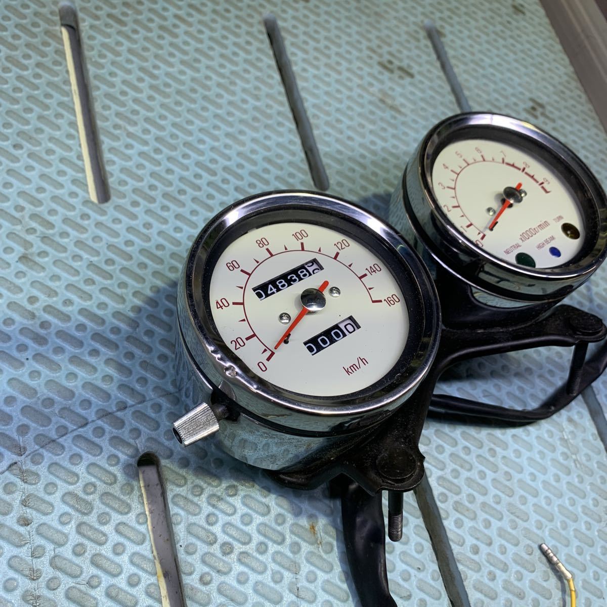 ヤマハ SR400 RH01J 純正メーター