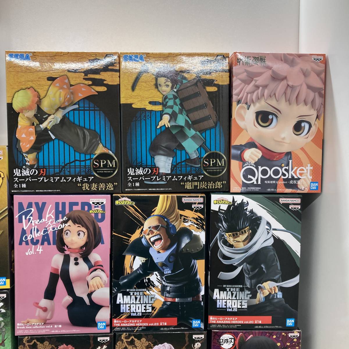 1円～】少年漫画系 プライズ フィギュア まとめ売り ジャンプ 鬼滅の刃 