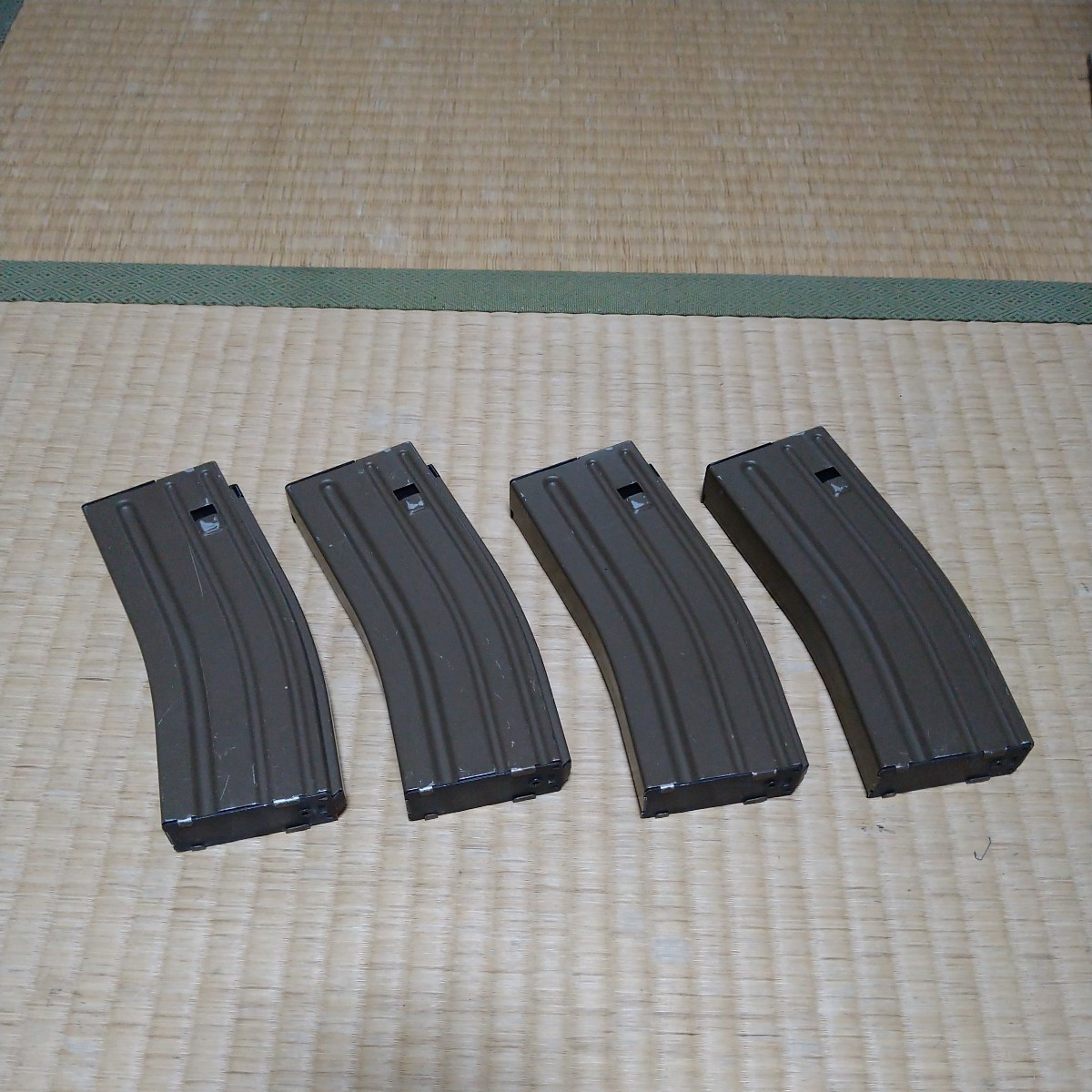 中古】東京マルイ 次世代電動ガン SCAR-L マガジン 82連 タンカラー 4
