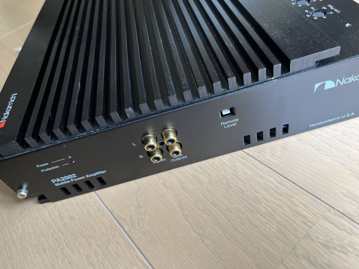 限定値下げです！Nakamichi PA-2002 アンプ Nakamichi (2/1ch) ナカミチ PA-2002 アンプ 【公式通販】