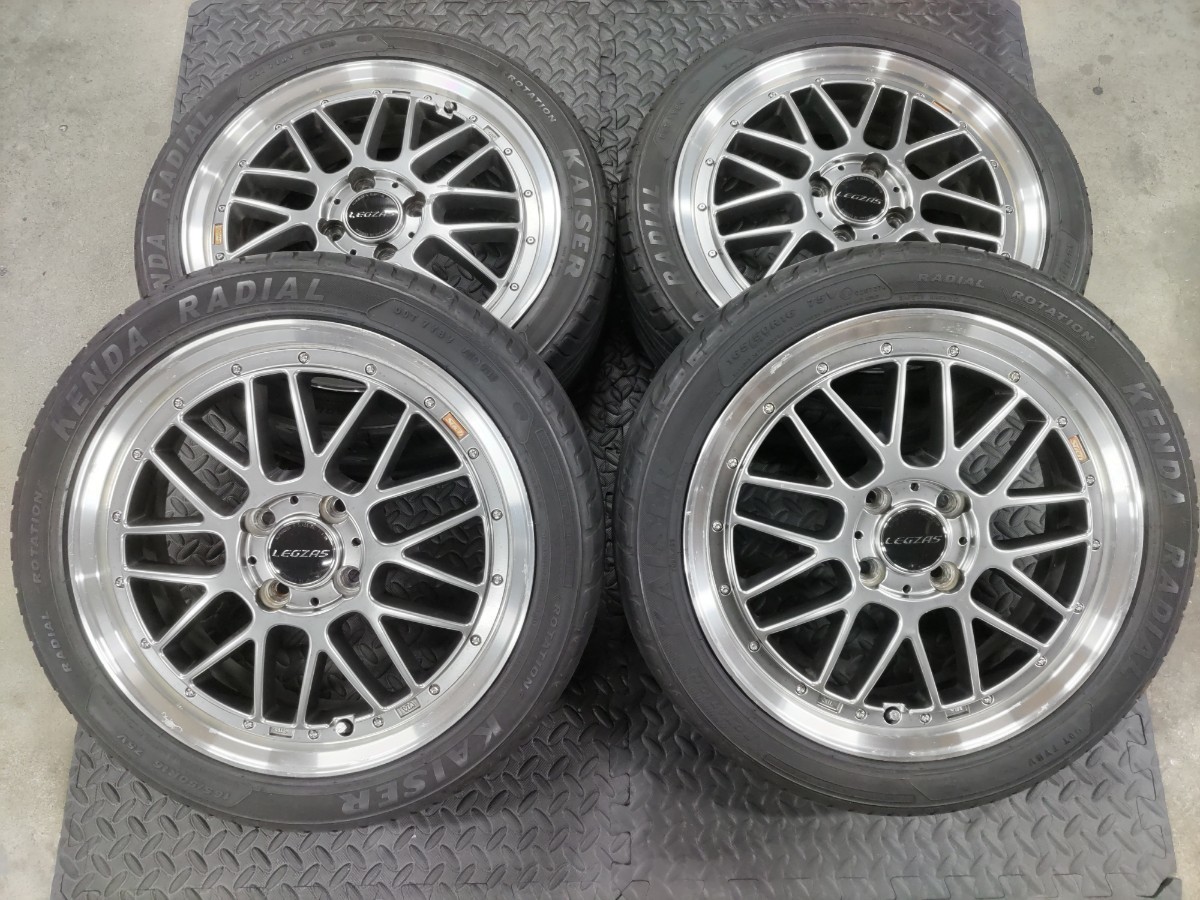 LEGZAS Stich レグザス M900 16インチ 5J +45 4穴 PCD100 KENDA 165 